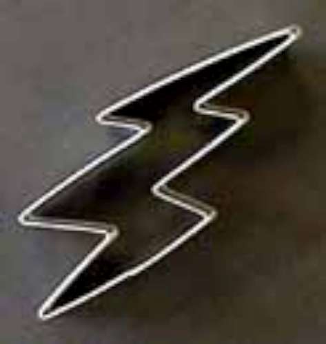 Lightning Bolt Cookie Cutter - Click Image to Close